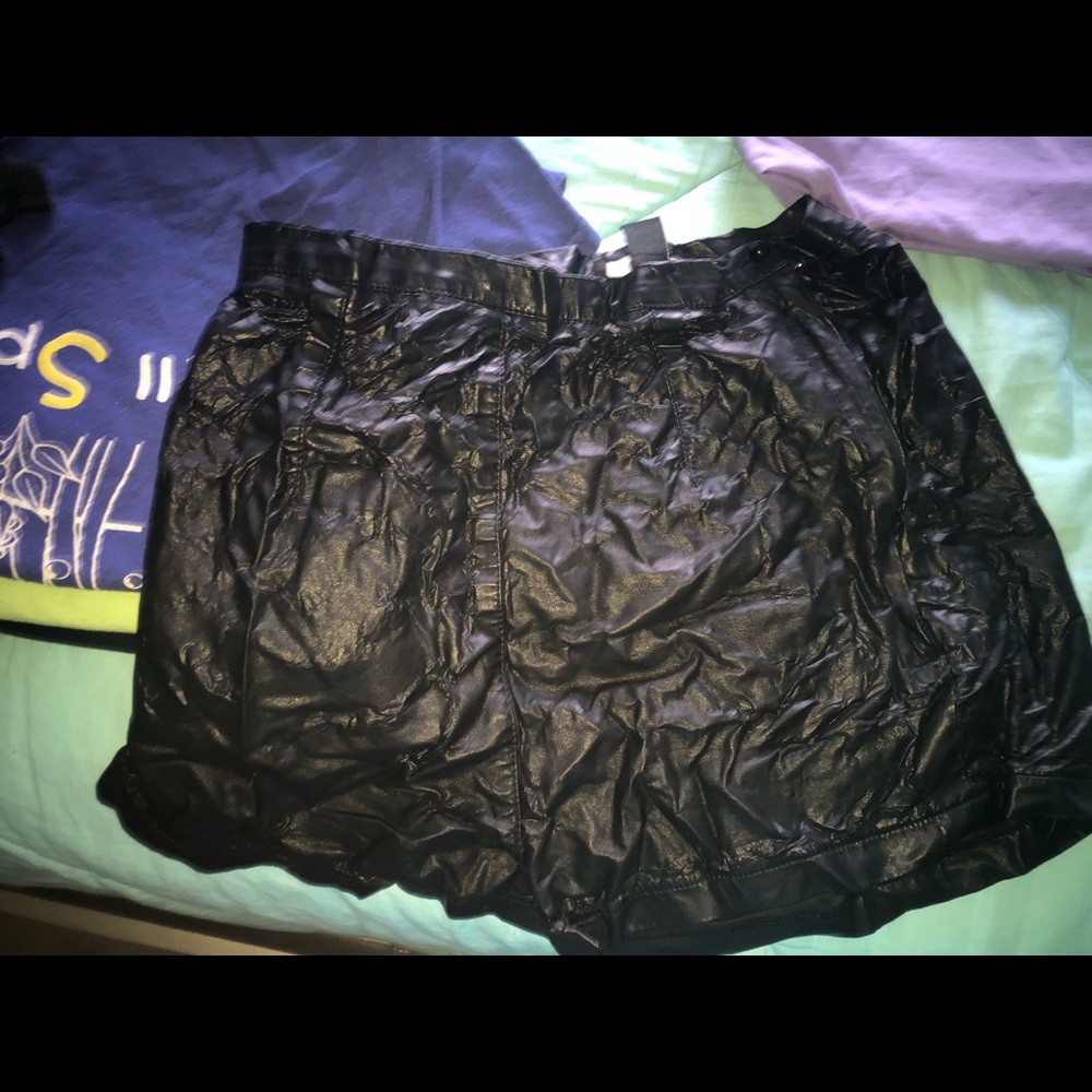 Forever21 Leather Shorts